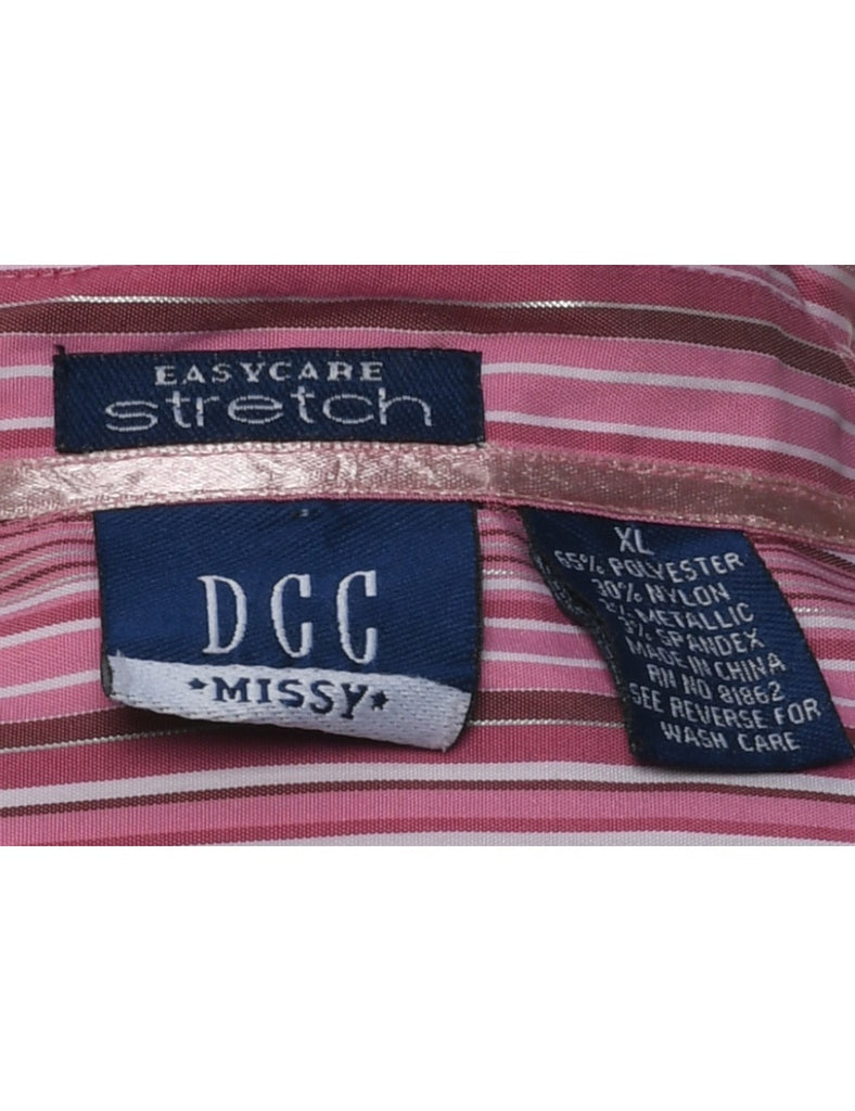 Striped Evening Blouse - XL