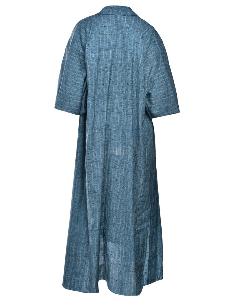 Striped Full Length Kimono - L