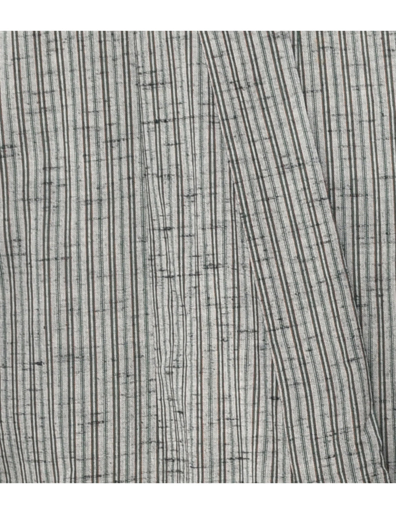 Striped Full Length Kimono - XL