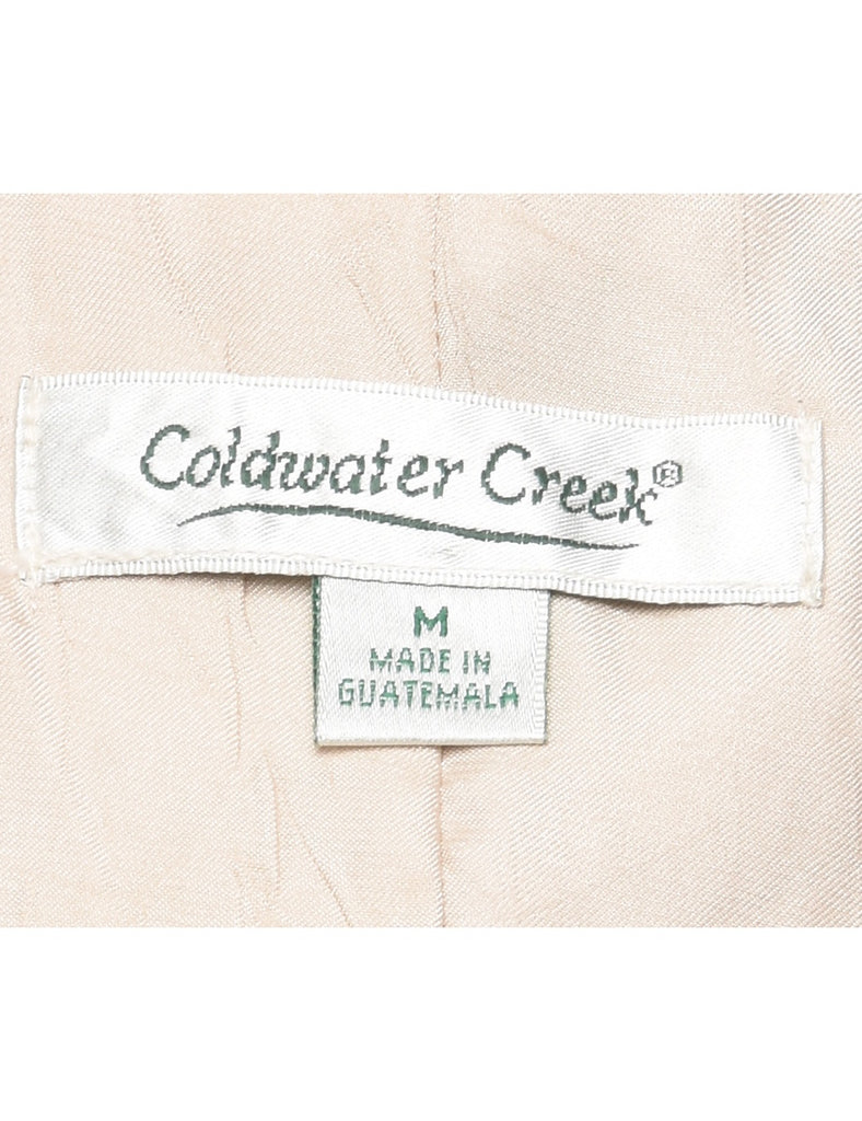 Striped Gold & Bronze Jacket - M