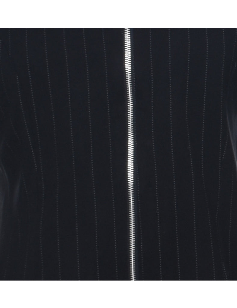 Striped Pattern Jacket - L