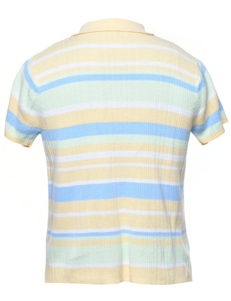 Striped Pattern Jumper - M