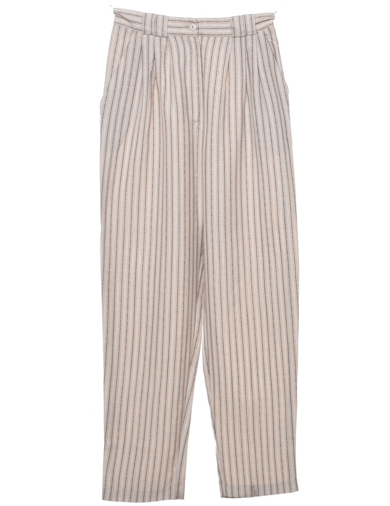 Striped Pattern Trousers - W27 L29
