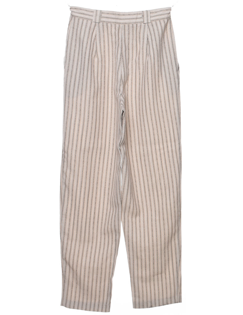 Striped Pattern Trousers - W27 L29