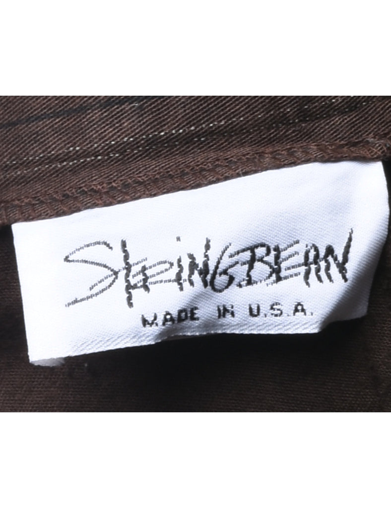 Striped Pattern Trousers - W29 L24