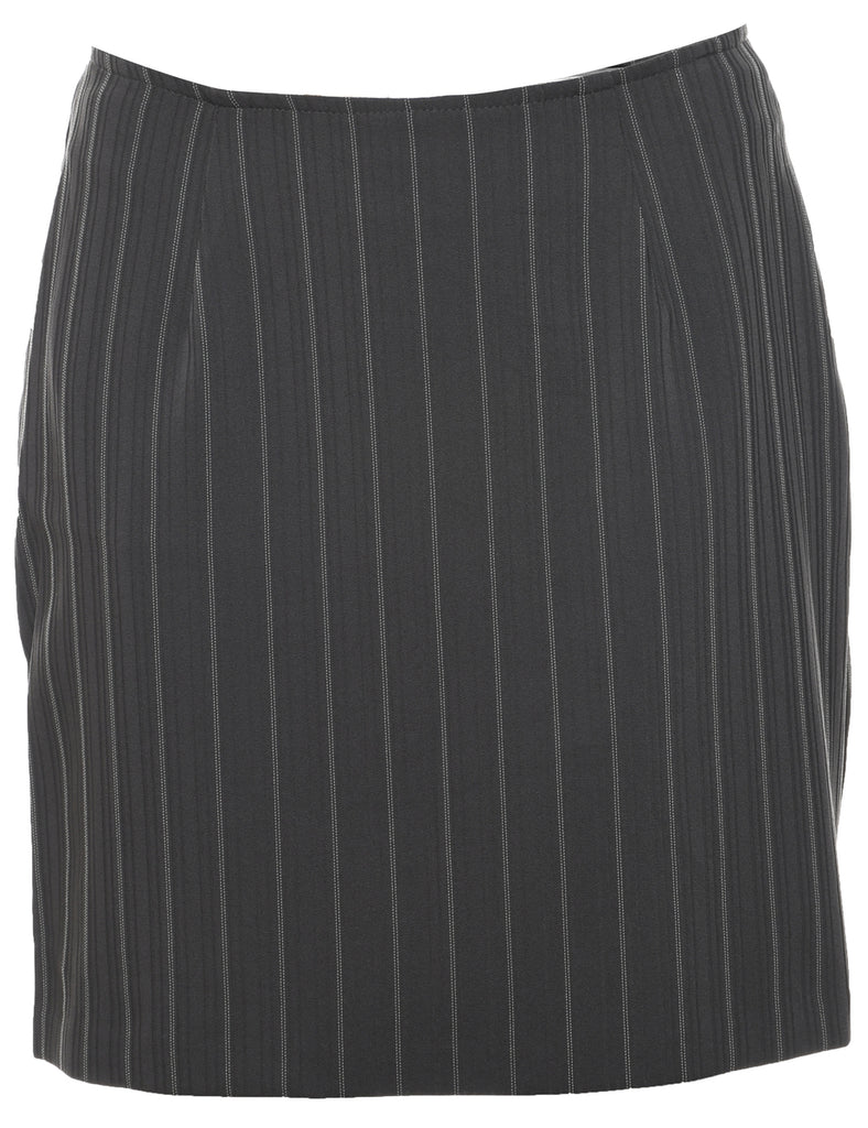 Striped Pencil Skirt - M