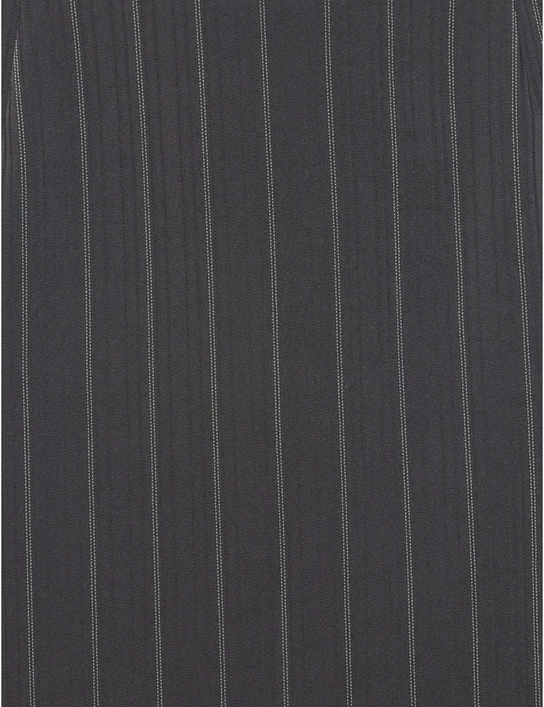 Striped Pencil Skirt - M
