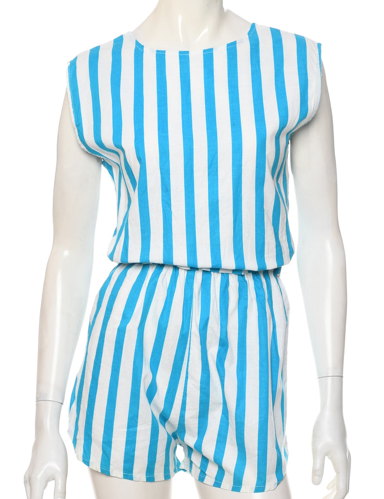 Striped Playsuit - S