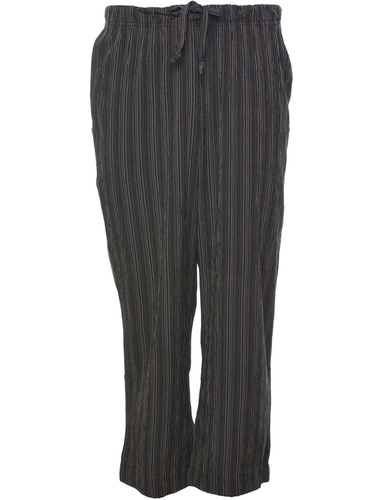 Striped Printed Trousers - W29 L26