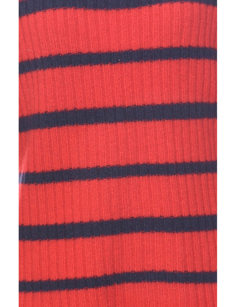 Striped Red Jumper - XL