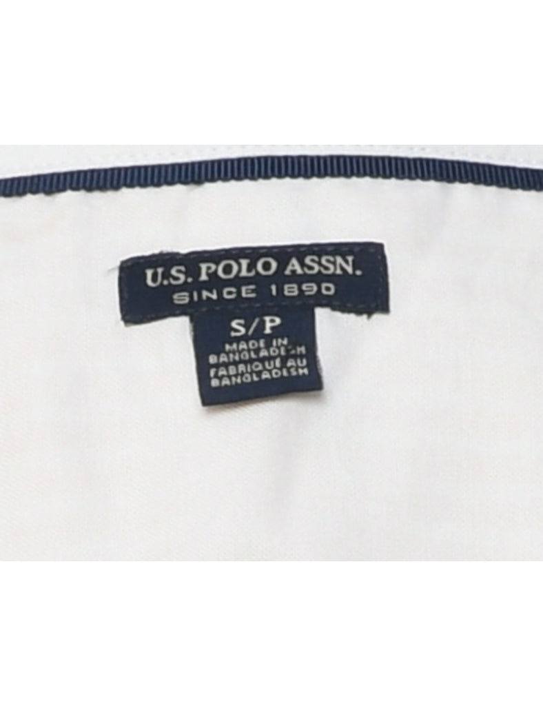 Striped Shirt Dress - S