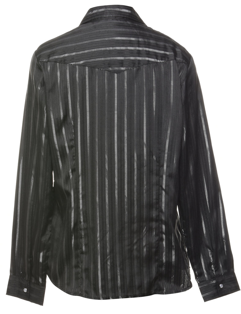 Striped Western Shirt - L