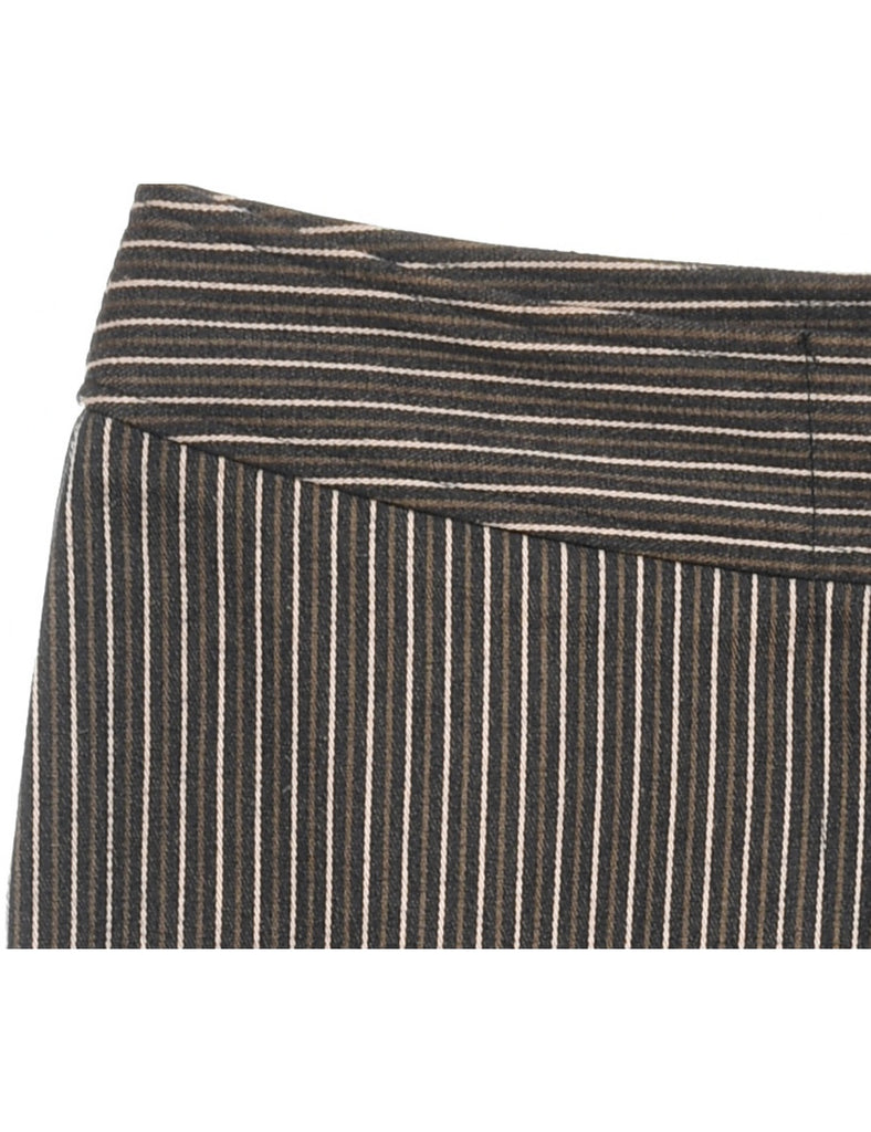 Striped Y2K Trousers - W26 L31