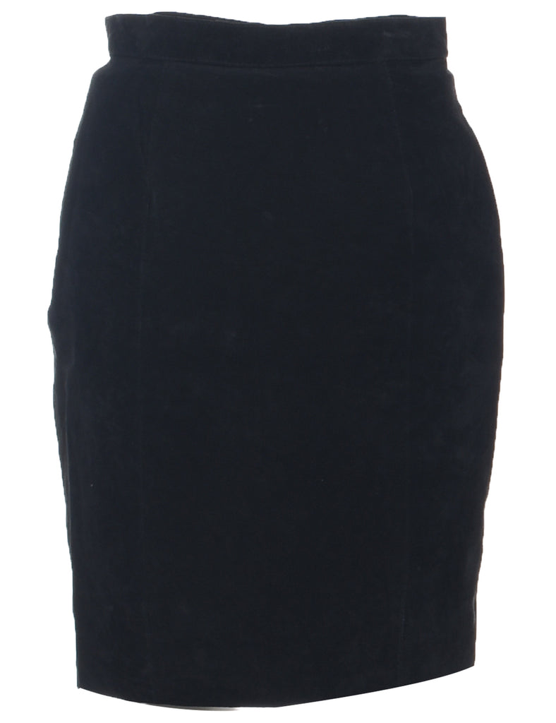 Suede Pencil Skirt - S