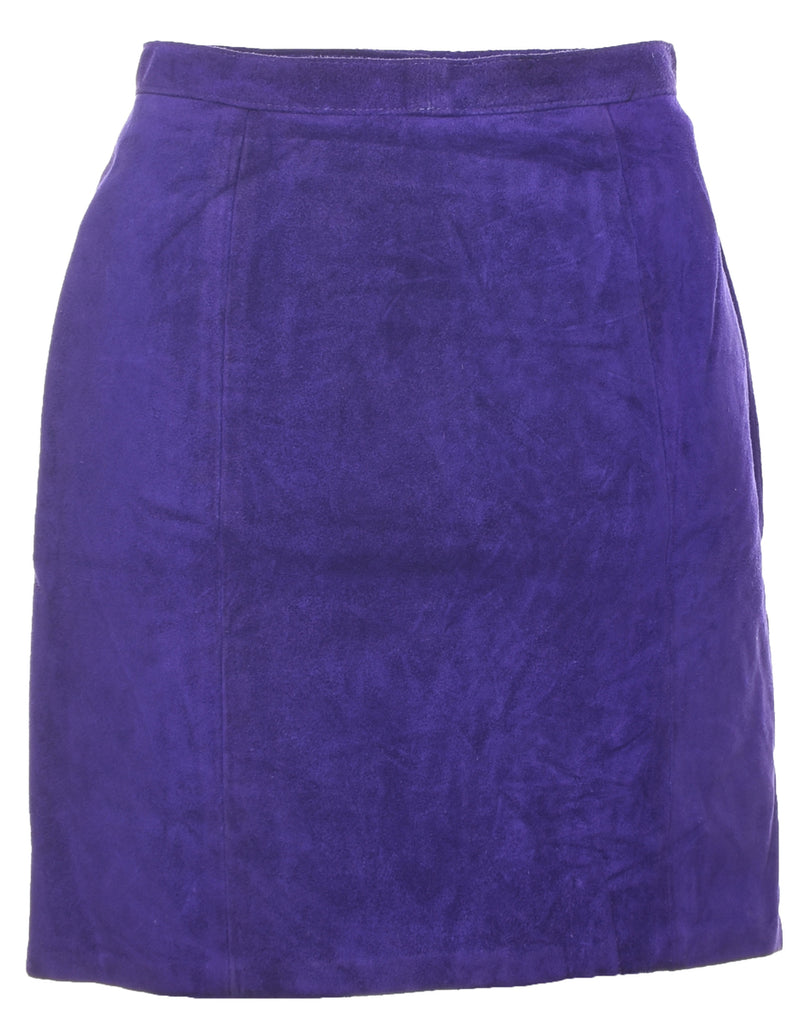 Suede Pencil Skirt - XS