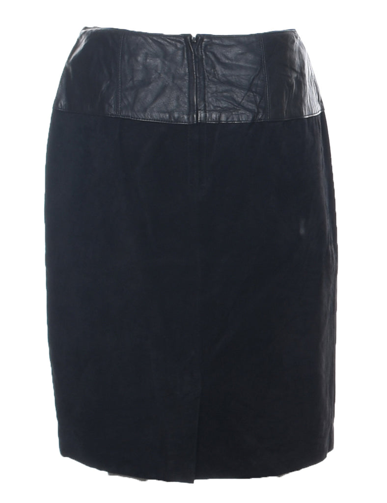 Suede Pencil Skirt - M