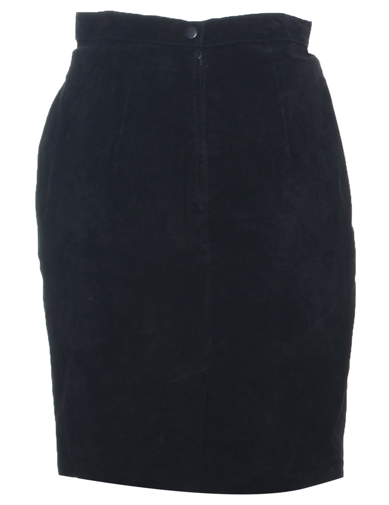 Suede Pencil Skirt - S