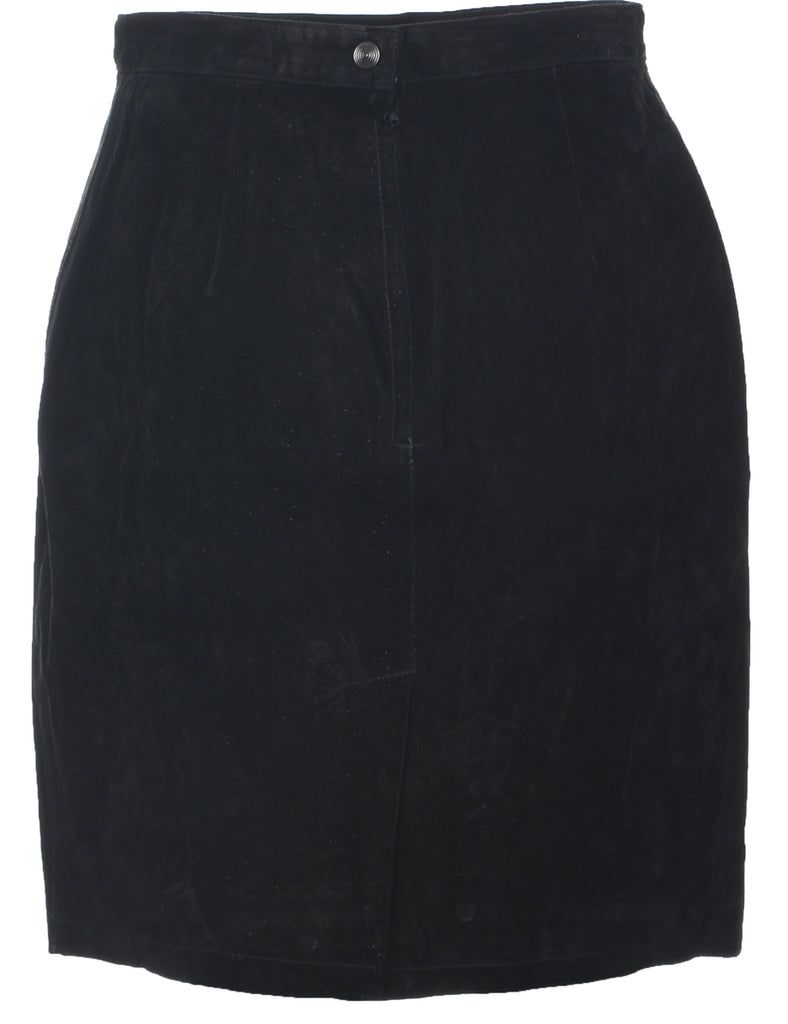 Suede Pencil Skirt - M