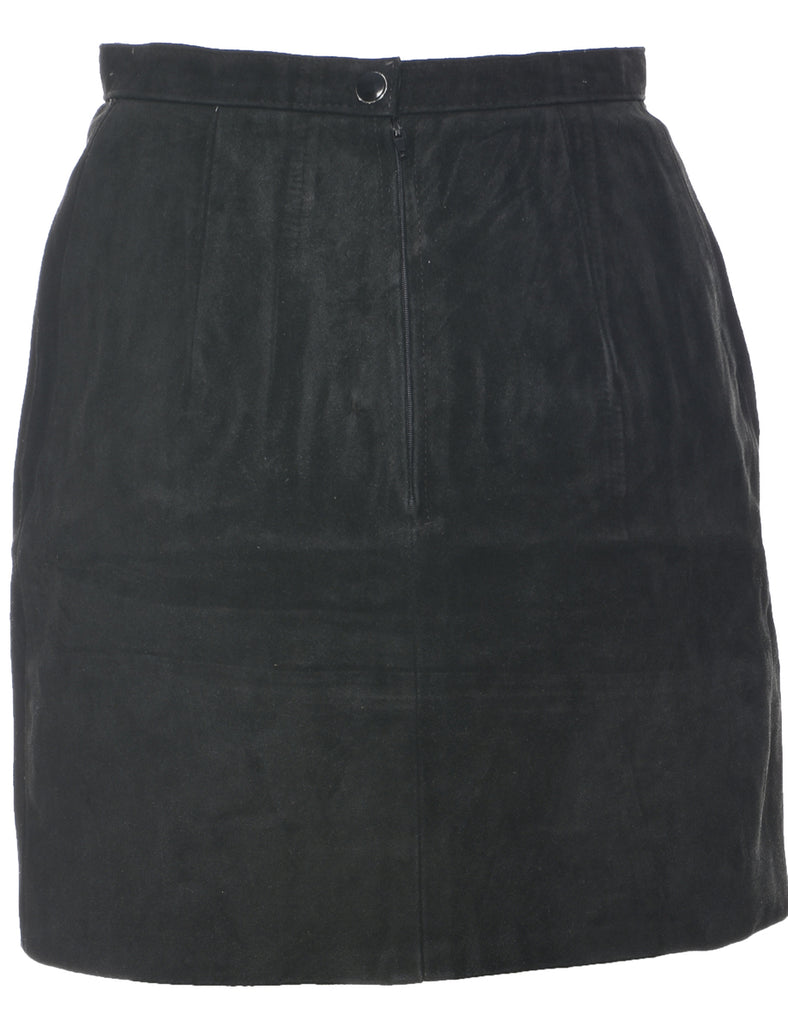 Suede Pencil Skirt - S