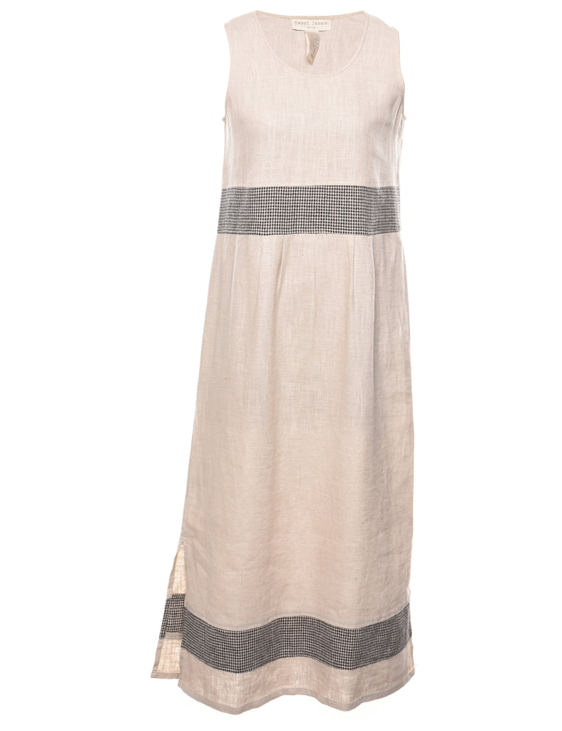 Sweet Jessie Linen Shift Dress - S
