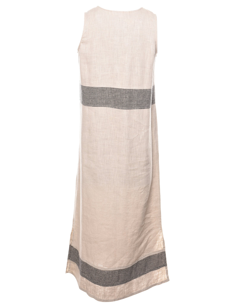 Sweet Jessie Linen Shift Dress - S