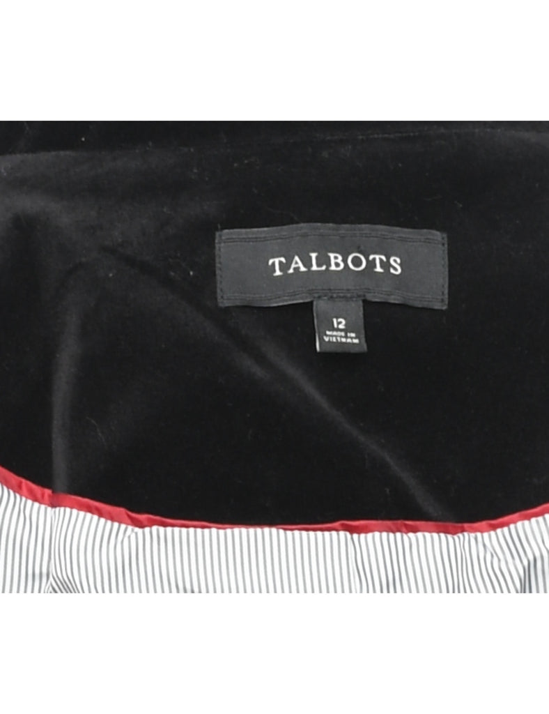 Talbots Black Blazer - M