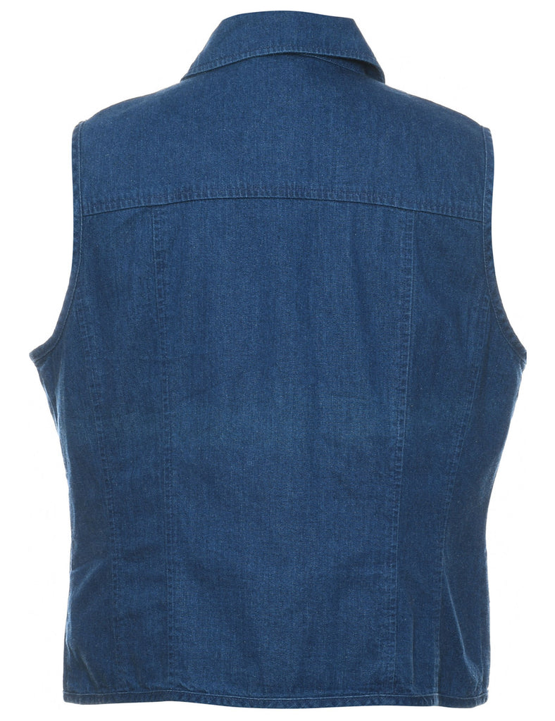 Talbots Denim Jacket Vest - M