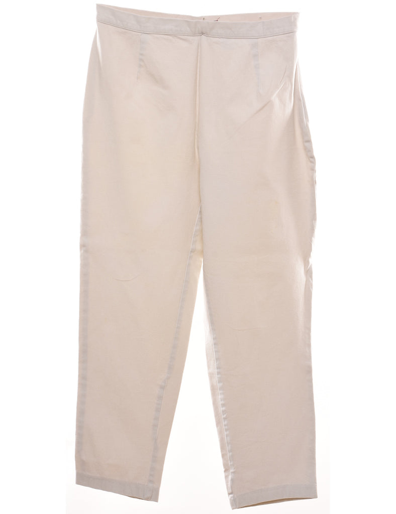 Tapered Beige Trousers - W29 L26