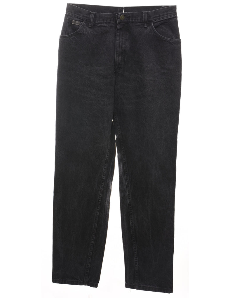 Tapered Black Classic Wrangler Jeans - W32 L30