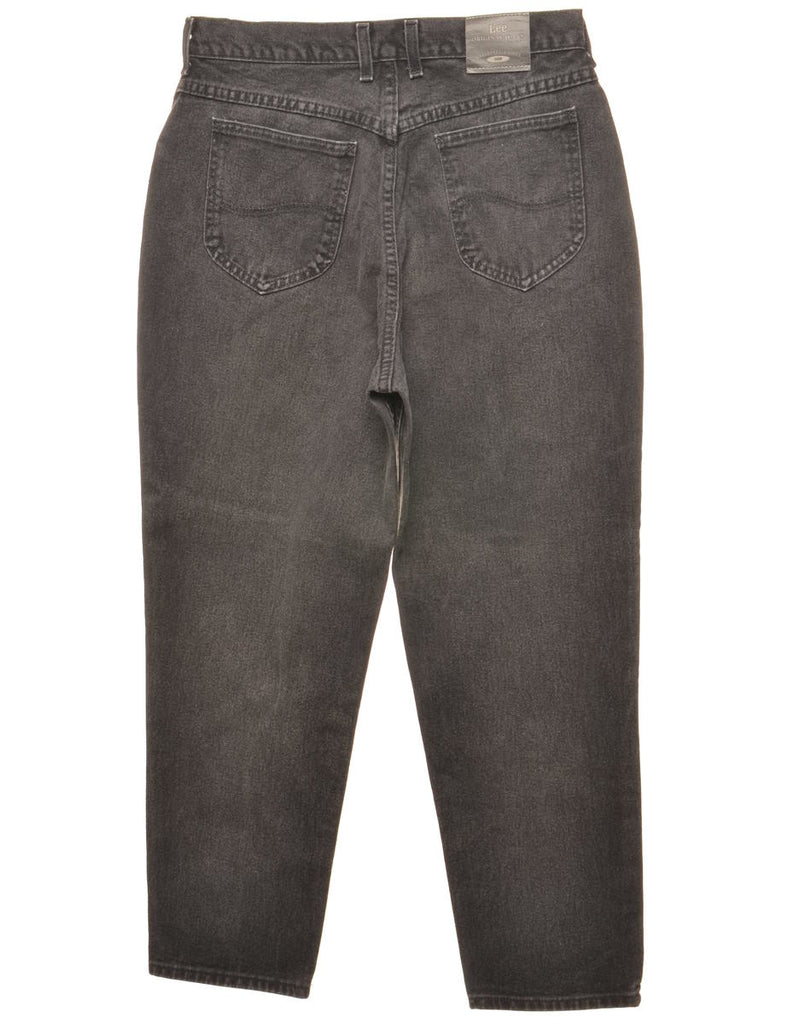 Tapered Black Lee Jeans - W32 L28