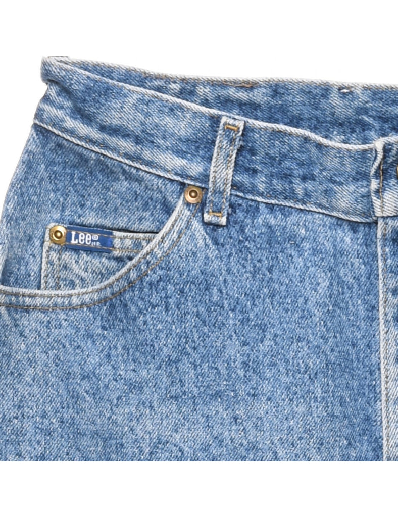 Tapered Lee Light Wash 1980s Jeans - W28 L26