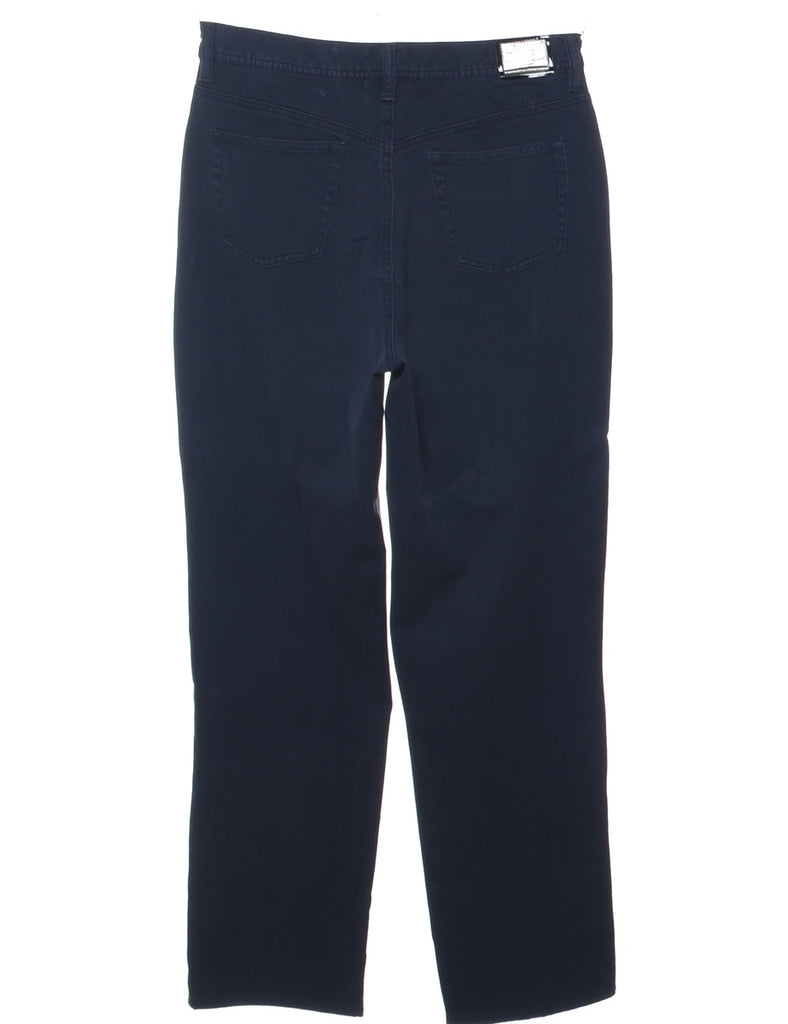 Tapered Navy Trousers - W31 L30