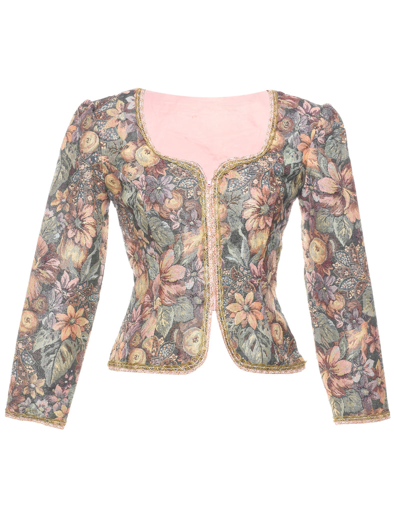 Tapestry Evening Jacket - S