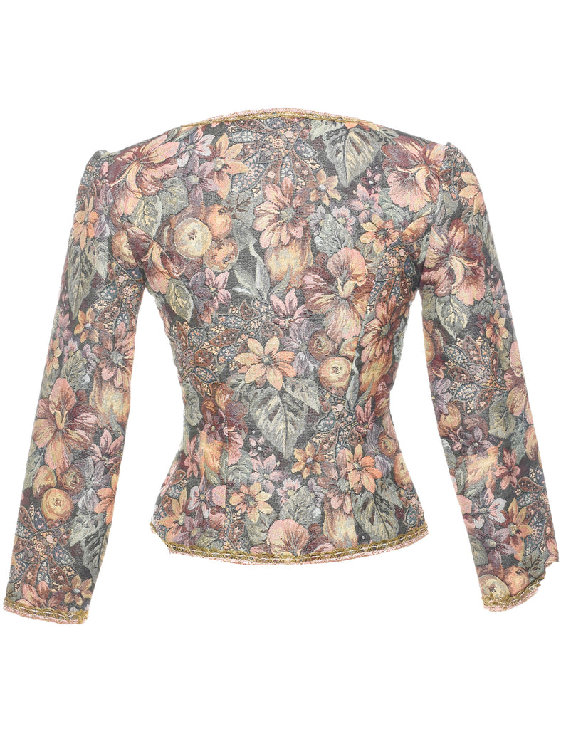 Tapestry Evening Jacket - S