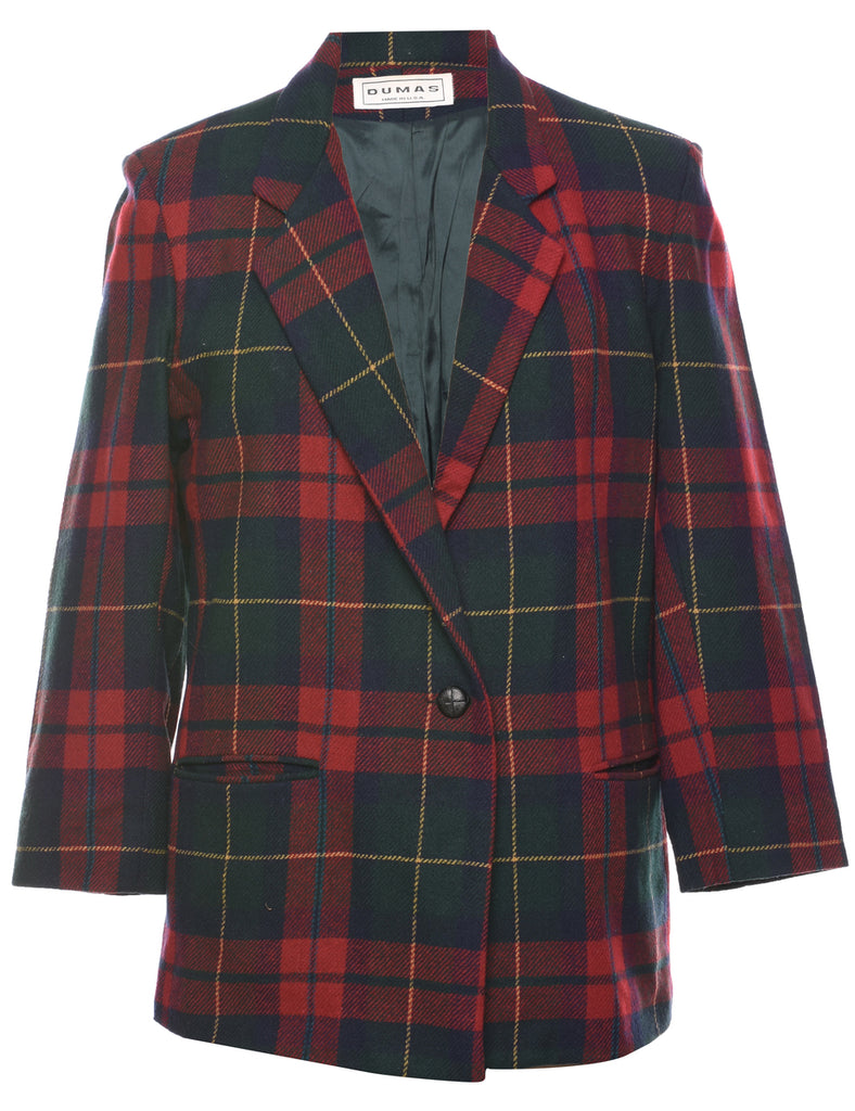 Tartan Blazer - M