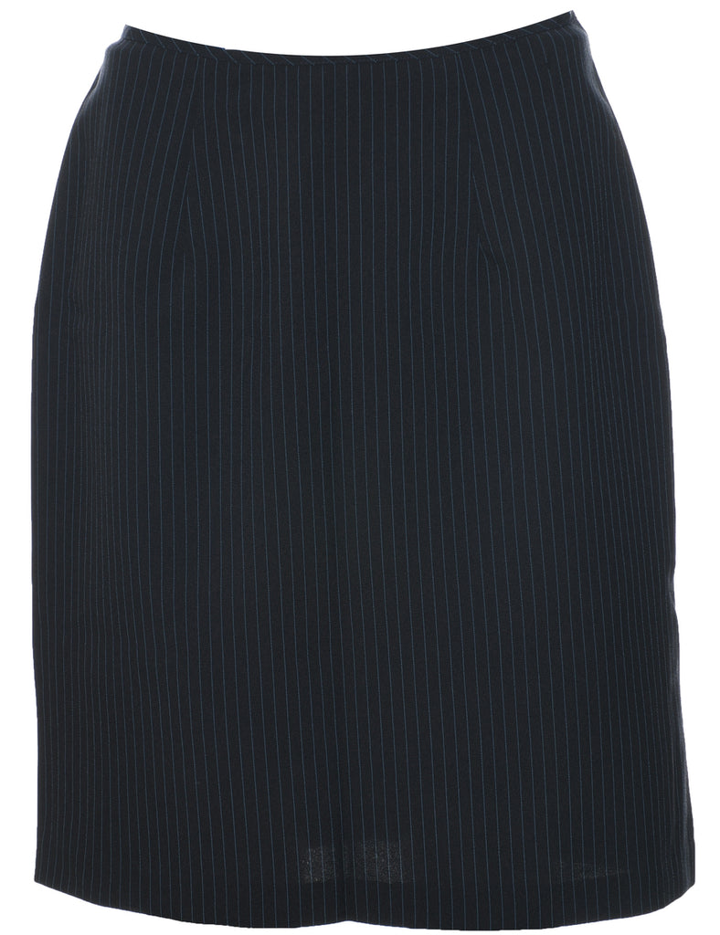 Teddi Pinstriped Pencil Skirt - M