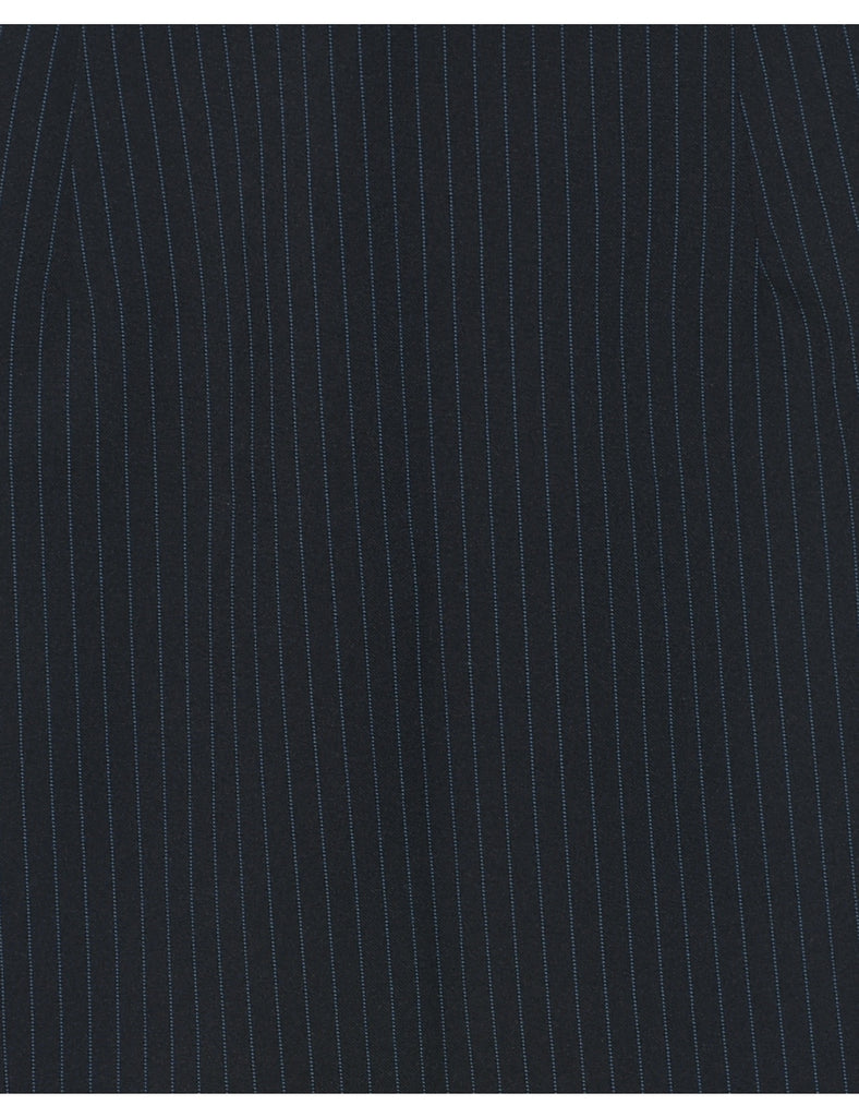 Teddi Pinstriped Pencil Skirt - M