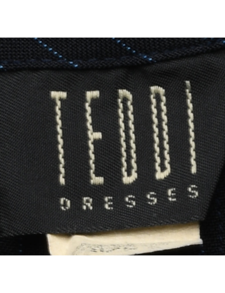 Teddi Pinstriped Pencil Skirt - M