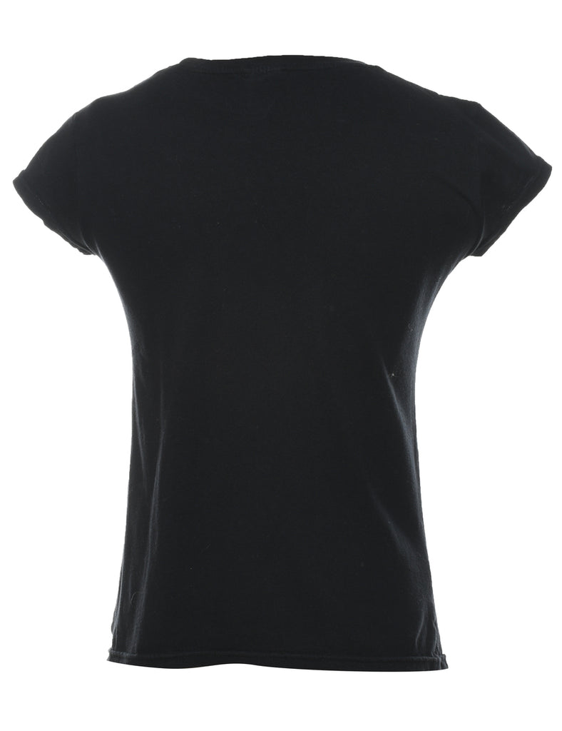 The Beatles Abbey Road Printed Black T-shirt - S