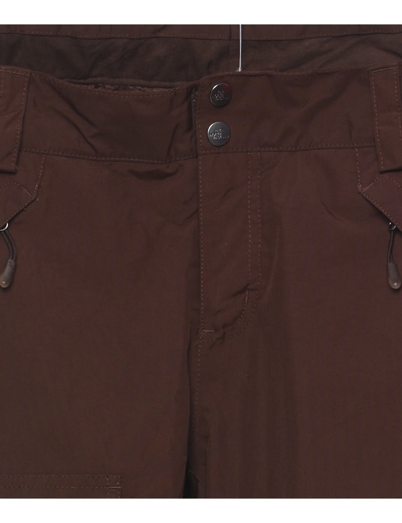 The North Face Dark Brown Ski Trousers - W37 L32