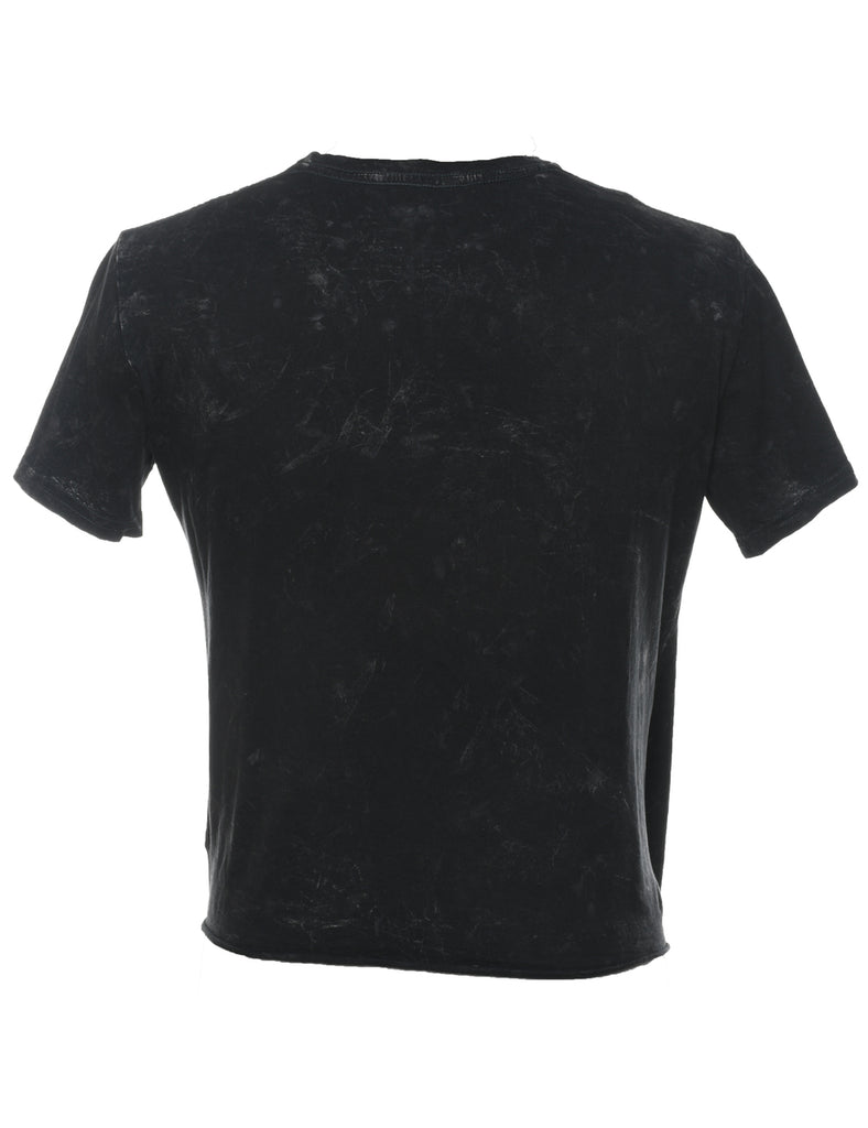 The Rolling Stones Black, Red & White Printed Band T-shirt - L