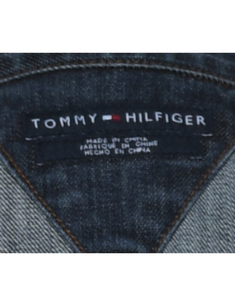 Tommy Hilfiger 1990s Medium Wash Denim Jacket - L