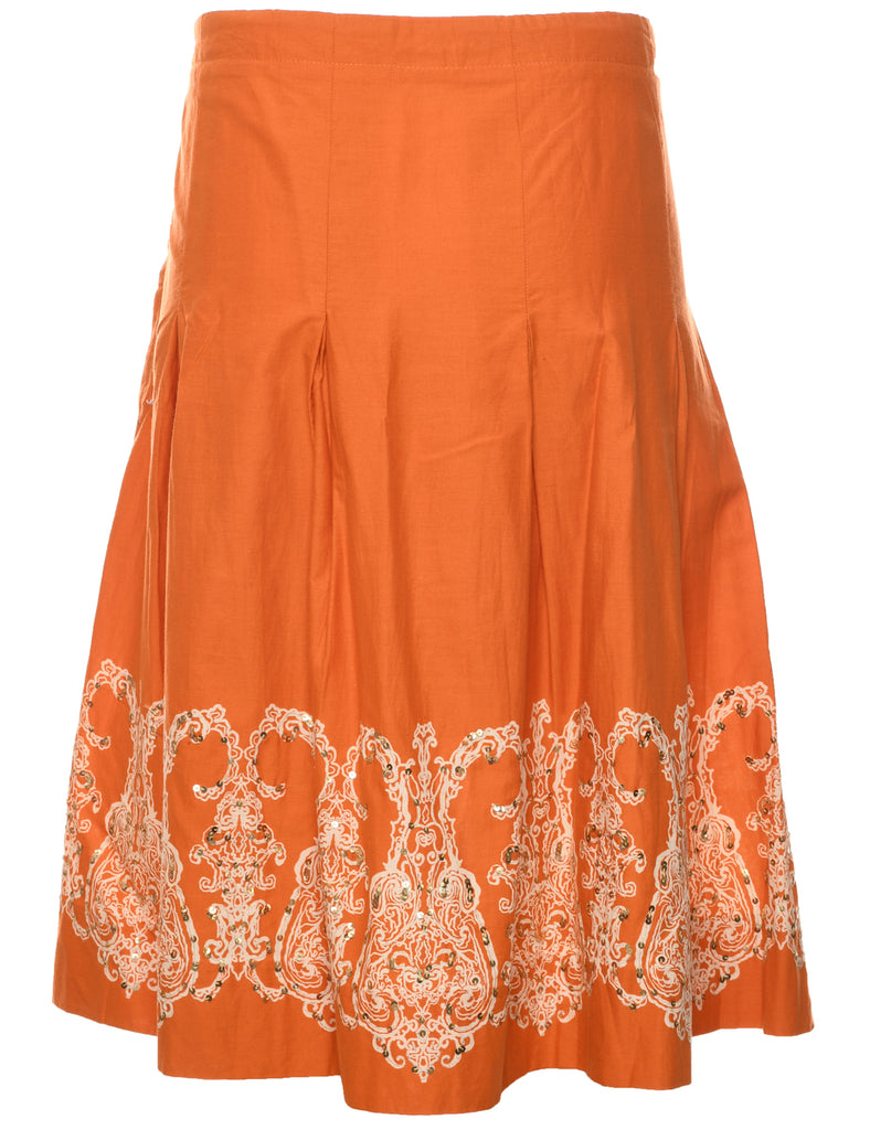 Tommy Hilfiger Flared Skirt - L