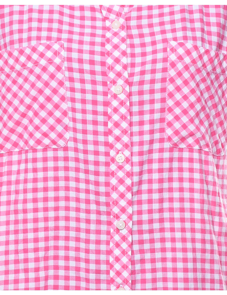 Tommy Hilfiger Gingham Pattern Shirt - L