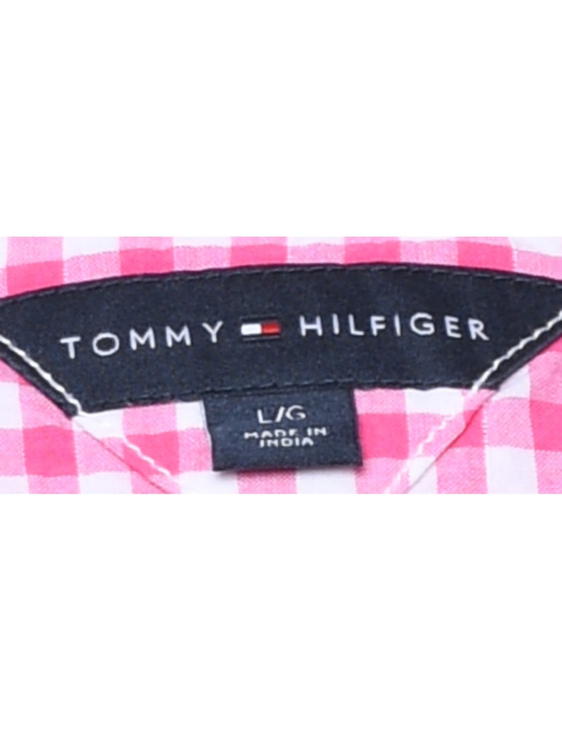 Tommy Hilfiger Gingham Pattern Shirt - L