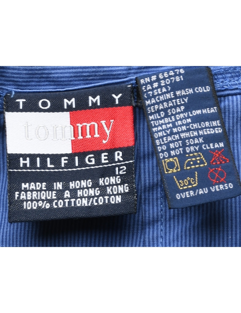 Tommy Hilfiger Striped A-line Skirt - M