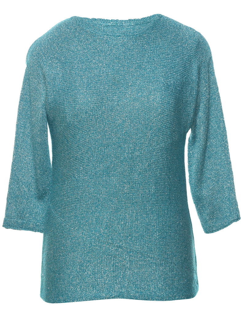 Turquoise Jumper - M