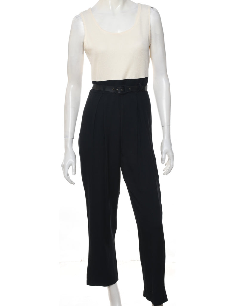 Two Tone Jumpsuit - S