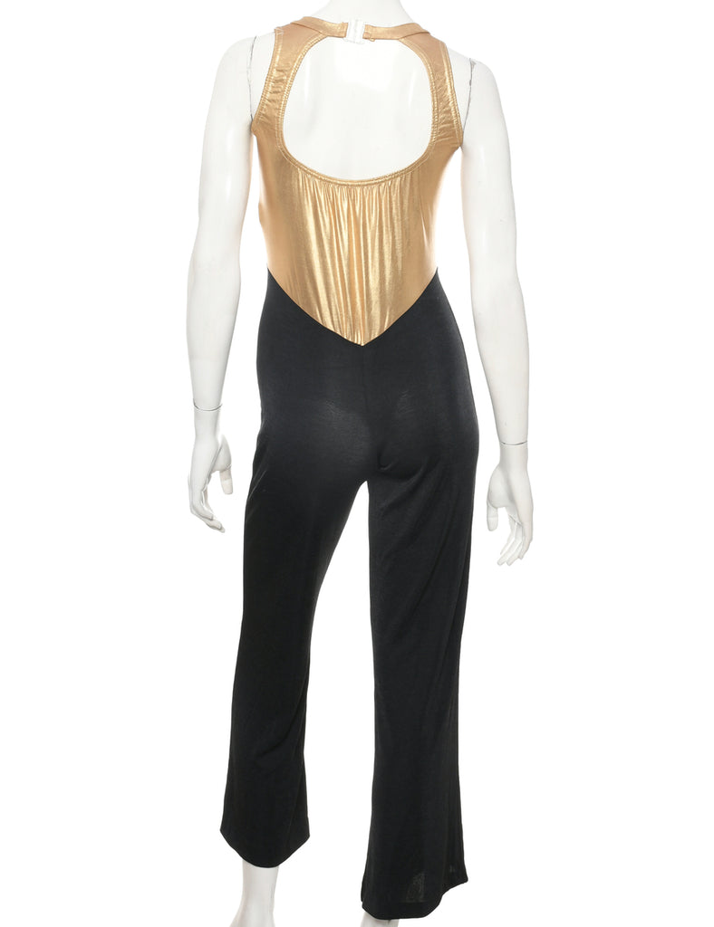 Two Tone Jumpsuit - XS