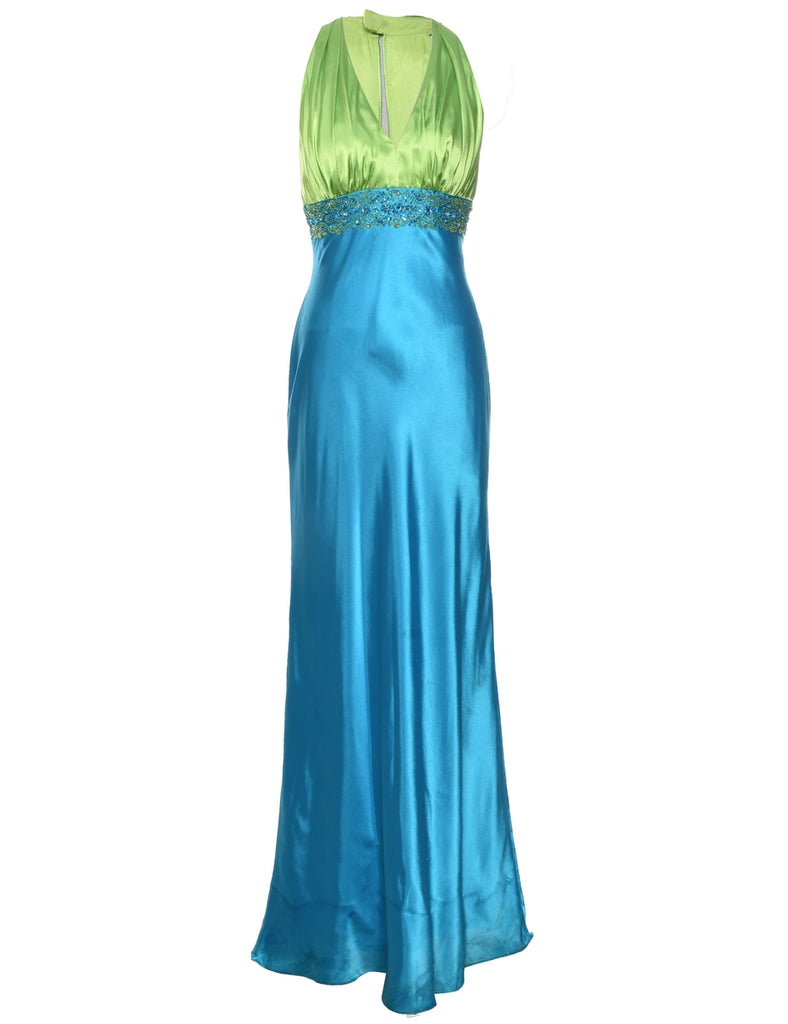 Two Tone Prom Dress - M